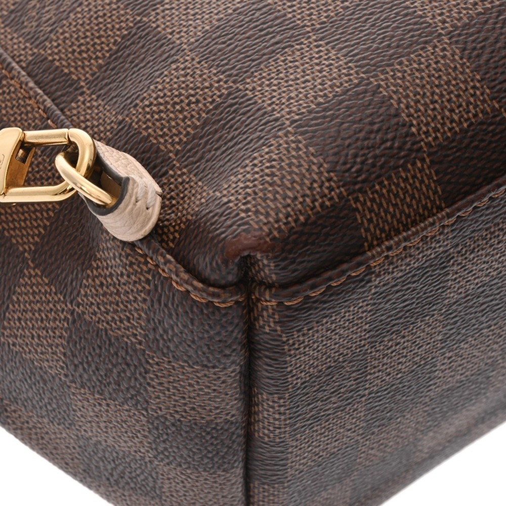 LOUIS VUITTON Brown Damier Canvas Backpack - Picture 9 of 11